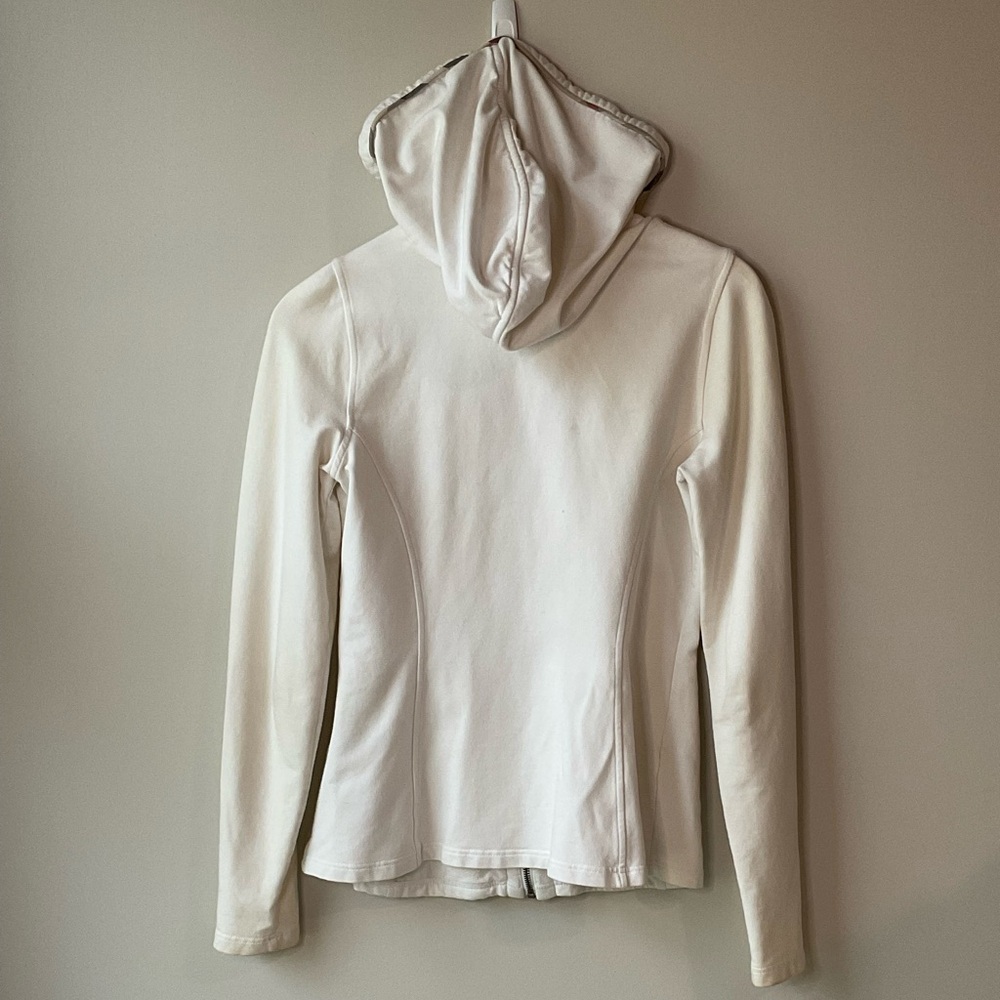 Burberry White Casual Jacket Small - Picture 6 of 7